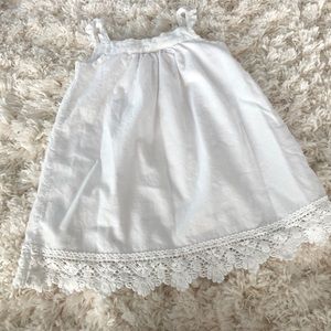 Beautiful white sundress